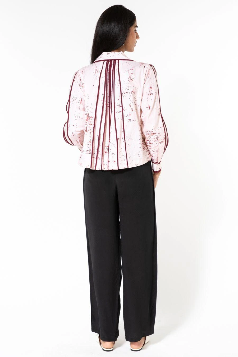 Bodice Pink Multi-binded Collared Top 7 Bodice Pink Multi-binded Collared Top - Image 5