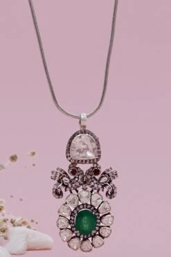 Sangeeta Boochra Dilara Silver Necklace