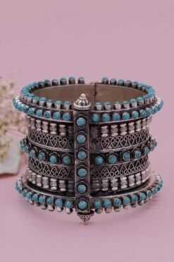 Sangeeta Boochra Silver Farzin Bracelet