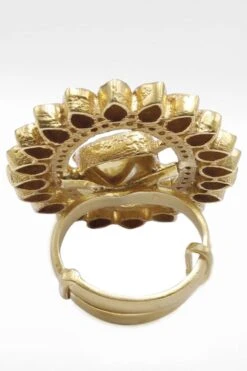 Sangeeta Boochra Silver Golnar Adjustable Ring -Inca Sales Store 2111sb19 3