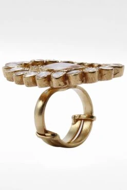 Sangeeta Boochra Silver Golnar Adjustable Ring -Inca Sales Store 2111sb19 4