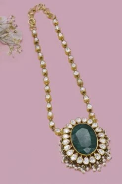 Sangeeta Boochra Silver Jasmin Necklace