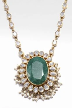 Sangeeta Boochra Silver Jasmin Necklace -Inca Sales Store 2111sb3 3