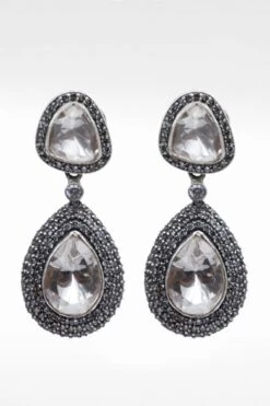 Sangeeta Boochra Silver Tawana Earrings 7 Sangeeta Boochra Silver Tawana Earrings -Inca Sales Store 2111sb43 3