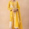 Divya Sheth Yellow Embellished Dupatta 2 Divya Sheth Yellow Embellished Dupatta -Inca Sales Store 21123ds10 1