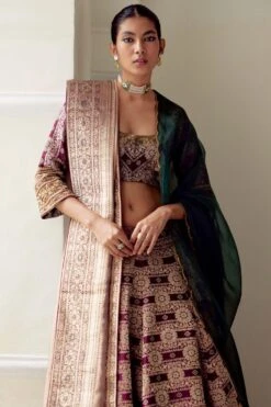 Mimamsaa Jayanthi Woven & Embroidered Dupatta -Inca Sales Store 211mkg11 4