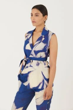 YAM Chicory White Poppies Jacket Set -Inca Sales Store 21223yam10 3