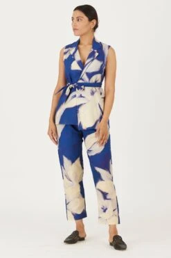 YAM Chicory White Poppies Jacket Set -Inca Sales Store 21223yam10 4