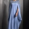 Rohit Gandhi + Rahul Khanna Iris Blue Hera Kaftan