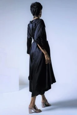 Shorshe Black Collared Cowl Jumpsuit -Inca Sales Store 212sho5 5