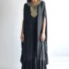 Arpita Mehta Black Hand Embroidered Cape Set 2 Arpita Mehta Black Hand Embroidered Cape Set -Inca Sales Store 21623amb28 1 1