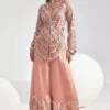 Divya Aggarwal Blush Pink Hand Embellished Jacket Set -Inca Sales Store 21723da4 1