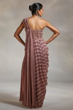 Divya Aggarwal Mauve Embellished Monroe Dress -Inca Sales Store 21723da9 5