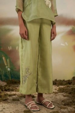 FEBo6 Green Wildflower Co-ord Set -Inca Sales Store 21723febo4 3