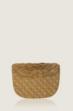 Doux Amour Coco Beaded Gold Clutch -Inca Sales Store 22032023da01 5