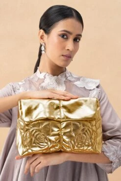 Aikeyah Juju Quilted Clutch