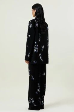 Kanika Goyal Label Black Hand-embroidered Blazer -Inca Sales Store 221123kg17 5