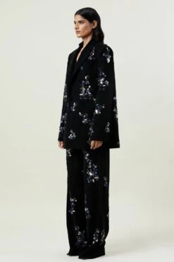 Kanika Goyal Label Black Hand-embellished Trousers -Inca Sales Store 221123kg18 3