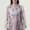 Kanika Goyal Label Dusty Pink Hand-embellished Overlay Shirt -Inca Sales Store 221123kg24 1