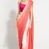 431-88 By Shweta Kapur Pink Ombre Silk Sari -Inca Sales Store 2211601 1