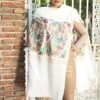 Dusala India White Cashmere Fine Wool Floral Aari Work Stole -Inca Sales Store 2211dus20 1