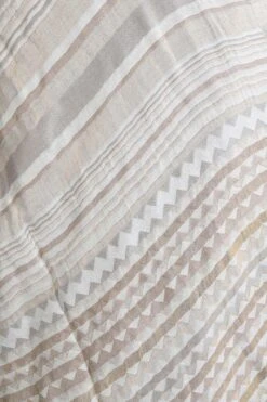 Dusala India White Handwoven Cashmere Stole -Inca Sales Store 2211dus6 5