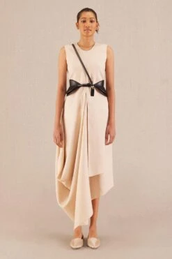 AMPM Accessories Riana Classic Black Charm Belt