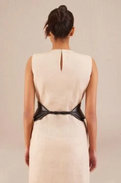 AMPM Accessories Riana Classic Black Charm Belt -Inca Sales Store 221223ampm1 3