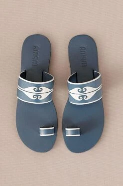 AMPM Accessories Naz Sleek Grey Slip-on Leather Flats -Inca Sales Store 221223ampm12 3