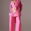 Mini Sondhi Pink Embellished Jacket Set -Inca Sales Store 22623ms6 1