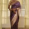 Five Point Five Asmee Gold-silver Floral Sari -Inca Sales Store 22823fpf29 1