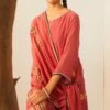 Sarang Kaur Pink Hathi Dupatta