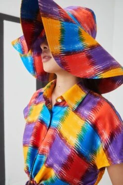 Studio RIGU Red & Yellow Baltimore Check Co-ord Set -Inca Sales Store 228sr22 3