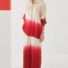 Studio RIGU Red Leheriya Tie Dye Co-ord Set -Inca Sales Store 228sr3 1