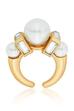 Isharya Amara Mirror Pearl Ring -Inca Sales Store 22iqt64 5