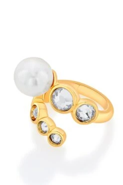 Isharya Amara Pearl Swirl Ring -Inca Sales Store 22iqt65 3