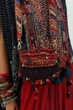 Aseem Kapoor Multicoloured Bagh Sling Bag -Inca Sales Store 2301ak09 4
