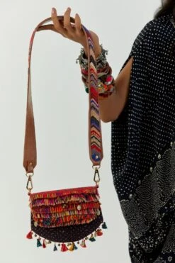 Aseem Kapoor Multicoloured Bagh Sling Bag -Inca Sales Store 2301ak09 5