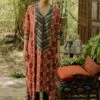 Pooja Keyur Meraki Aari Embroidered Kaftan Set -Inca Sales Store 2301pk01 1