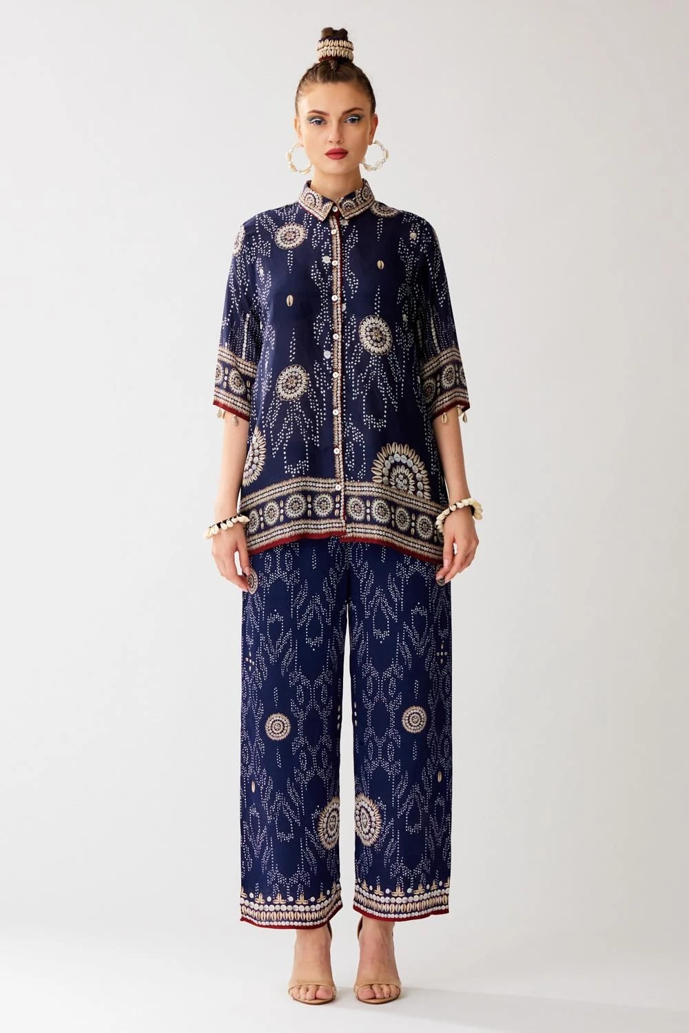 Rajdeep Ranawat Maizah Floral Shirt Set 3 Rajdeep Ranawat Maizah Floral Shirt Set