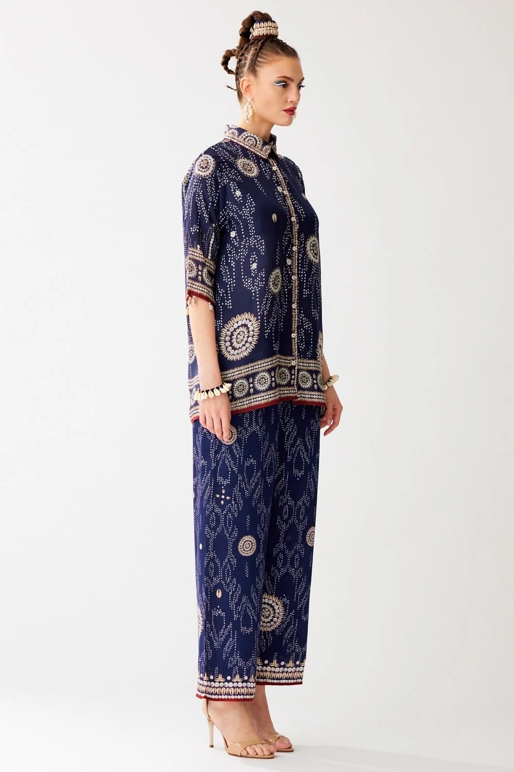 Rajdeep Ranawat Maizah Floral Shirt Set 5 Rajdeep Ranawat Maizah Floral Shirt Set - Image 3