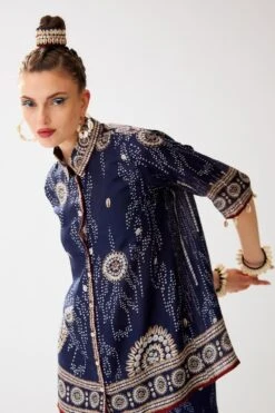 Rajdeep Ranawat Maizah Floral Shirt Set 10 Rajdeep Ranawat Maizah Floral Shirt Set -Inca Sales Store 230623rr01 4