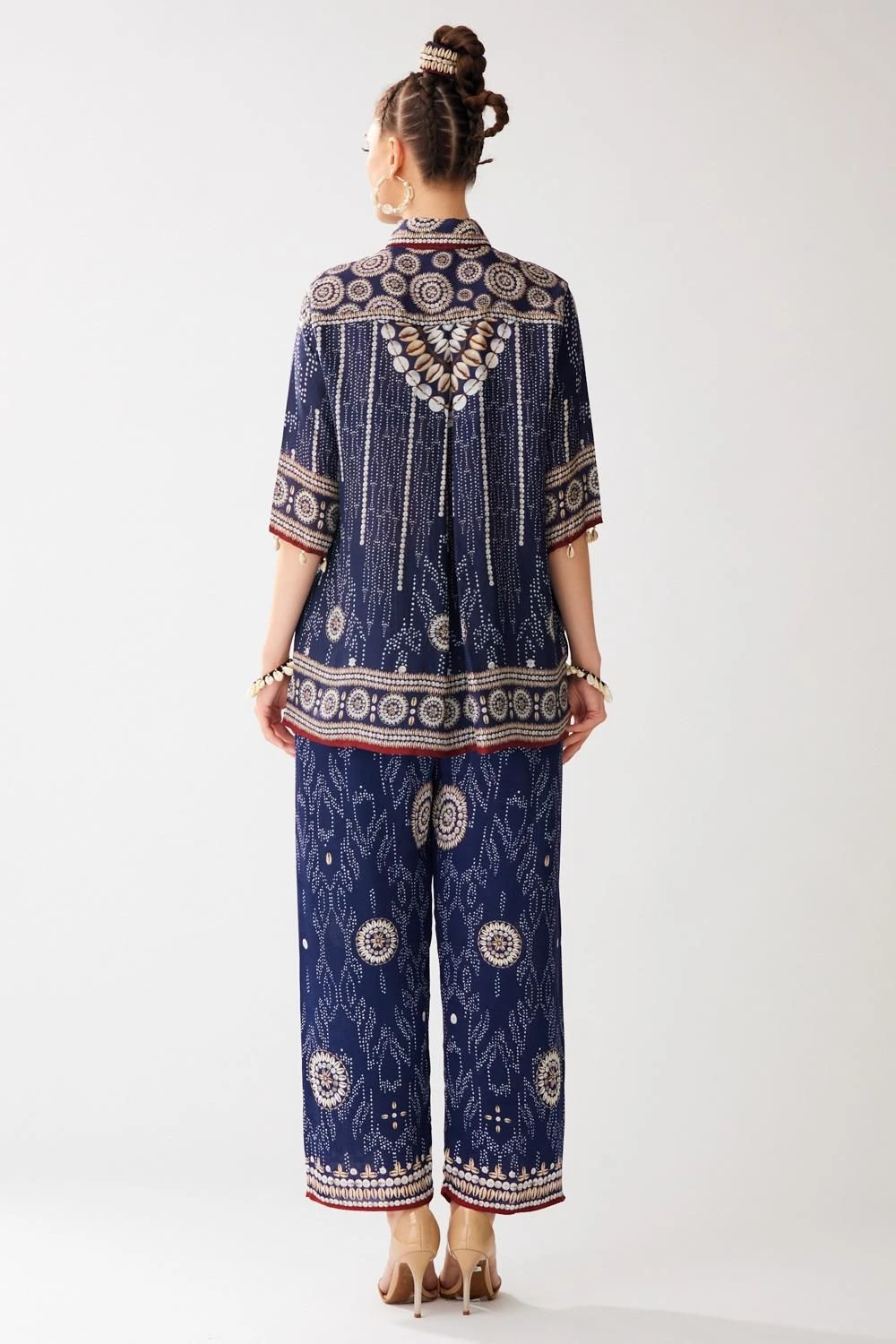 Rajdeep Ranawat Maizah Floral Shirt Set 7 Rajdeep Ranawat Maizah Floral Shirt Set - Image 5