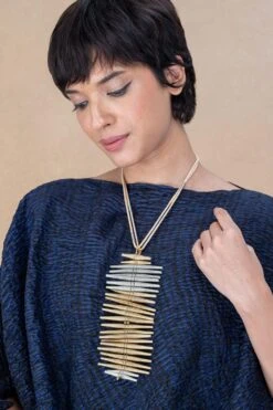 CVH Gold & Silver Beeri Pendant