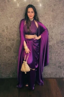 Itrh Violeta Cape Set