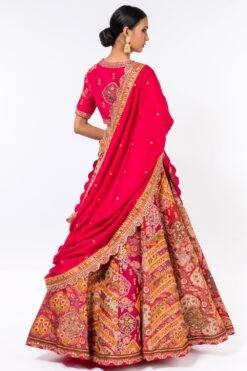 Debyani Magenta Embroidered Lehenga Set -Inca Sales Store 2312deb3 5 1