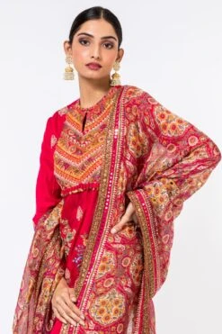 Debyani Magenta Embroidered Sharara Set -Inca Sales Store 2312deb5 4