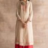 Swatti Kapoor Ivory A-line Button Down Dress 1 Swatti Kapoor Ivory A-line Button Down Dress -Inca Sales Store 233swk19 1