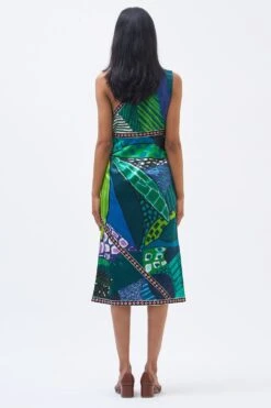 Kshitij Jalori Torres Strait Forest Green Dress -Inca Sales Store 23523kj16 5