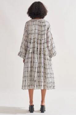 Amrich Shari Hand Block Printed Dress 13 Amrich Shari Hand Block Printed Dress -Inca Sales Store 23623amr21 6